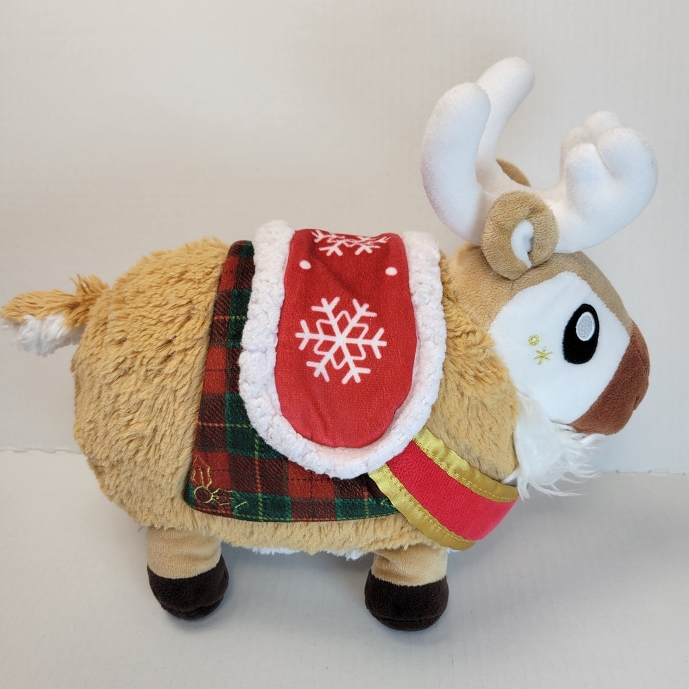 Squishable Reindeer Plush Christmas Holiday Stuffed Animal 12"